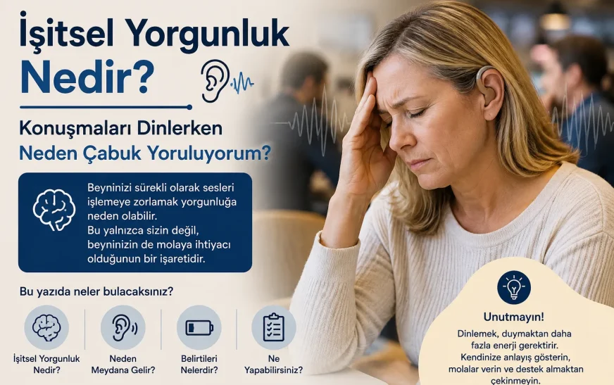 İşitsel Yorgunluk: Konuşmalar Neden Yorar?